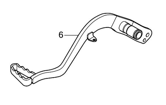 CRF300L/RALLY BRAKE PEDAL